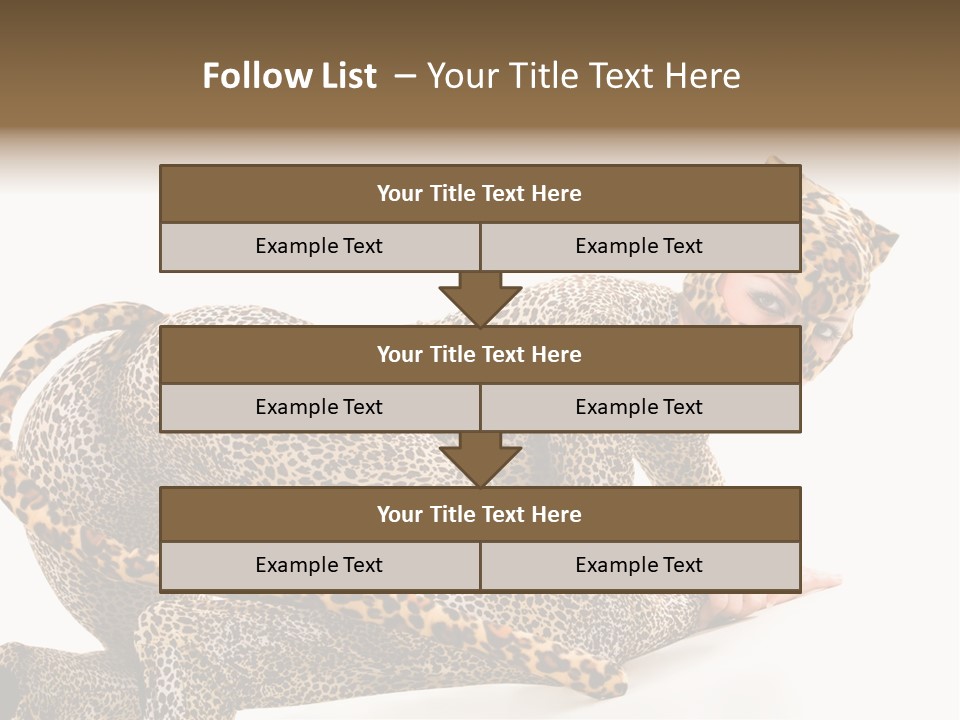 Leopardess PowerPoint Template