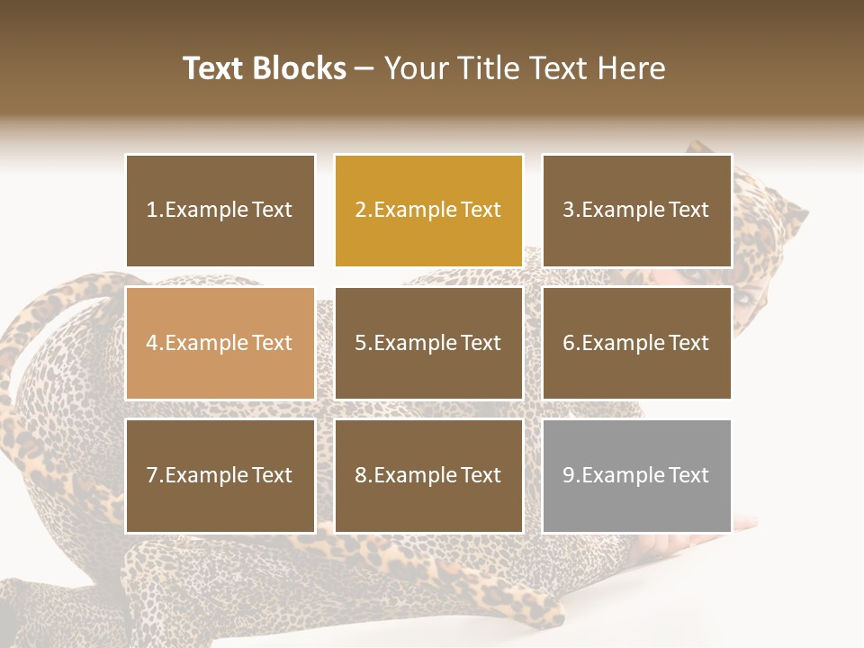 Leopardess PowerPoint Template