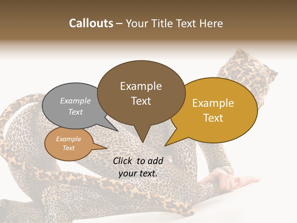Leopardess PowerPoint Template