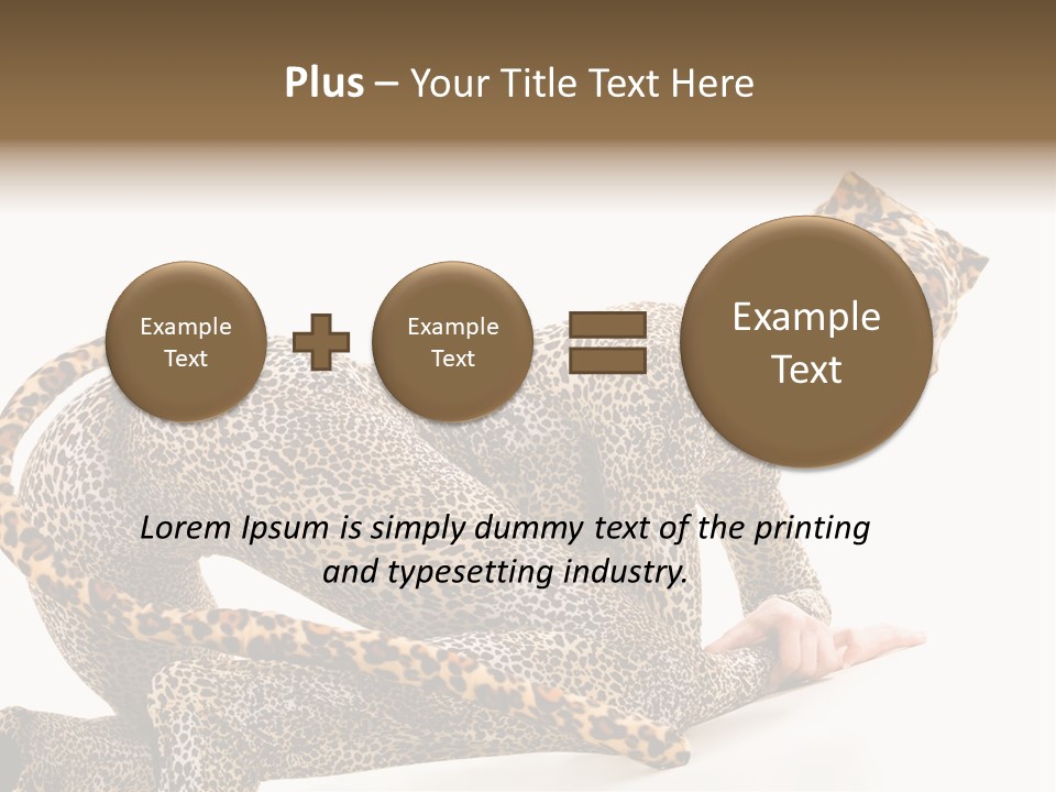 Leopardess PowerPoint Template