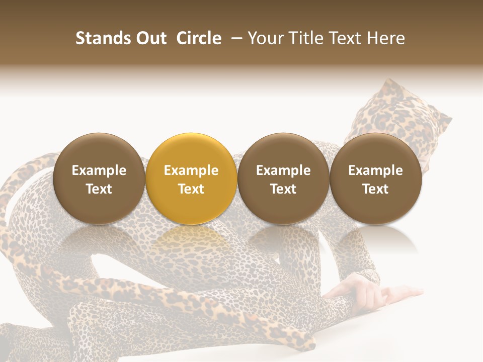 Leopardess PowerPoint Template