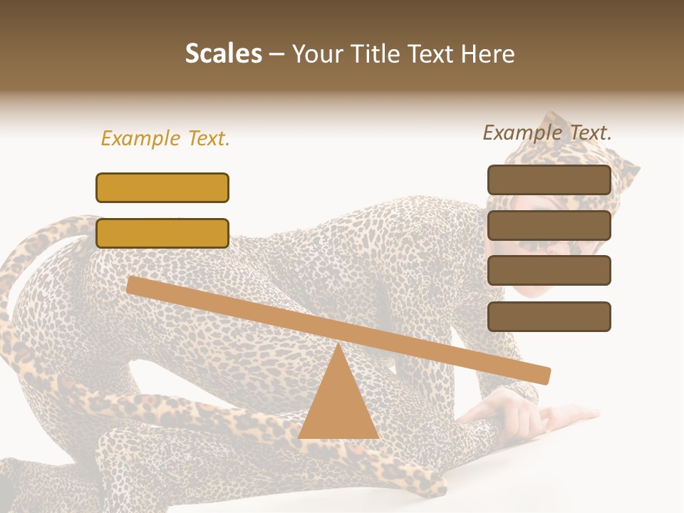 Leopardess PowerPoint Template