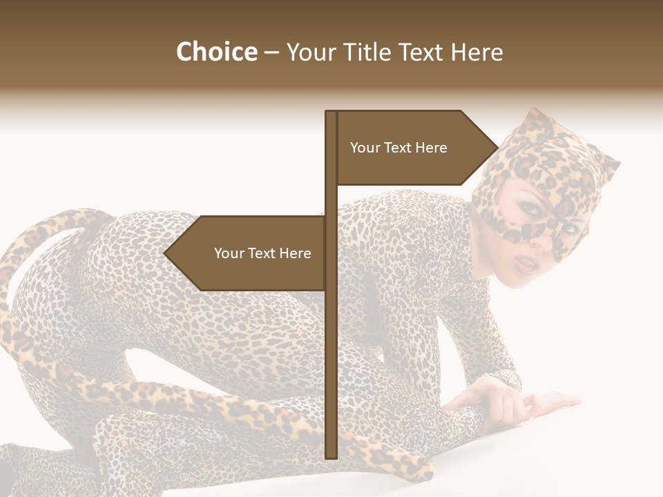Leopardess PowerPoint Template