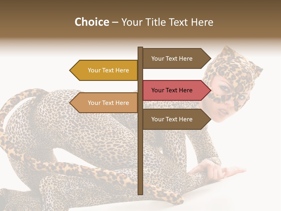 Leopardess PowerPoint Template