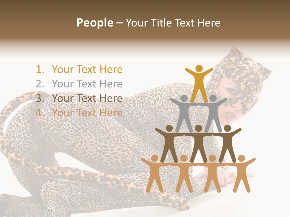 Leopardess PowerPoint Template