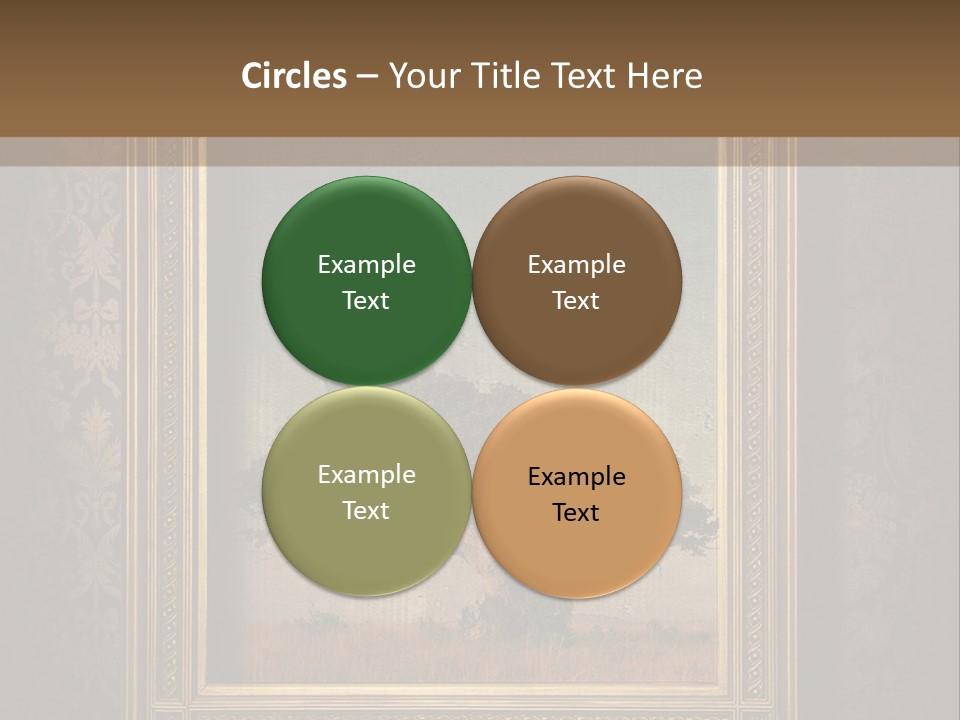 Old Frames PowerPoint Template