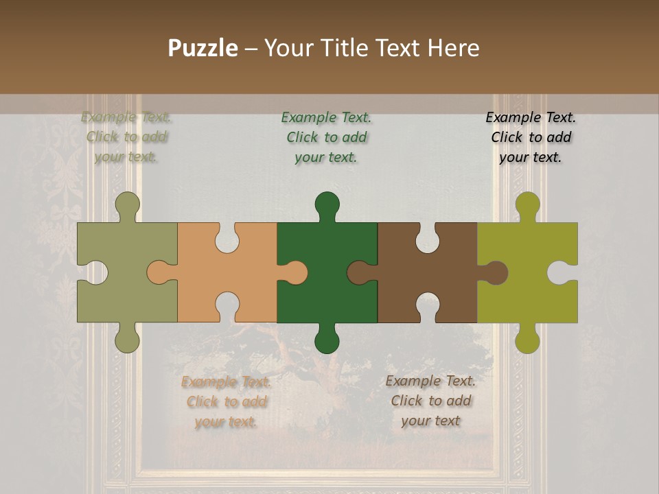 Old Frames PowerPoint Template