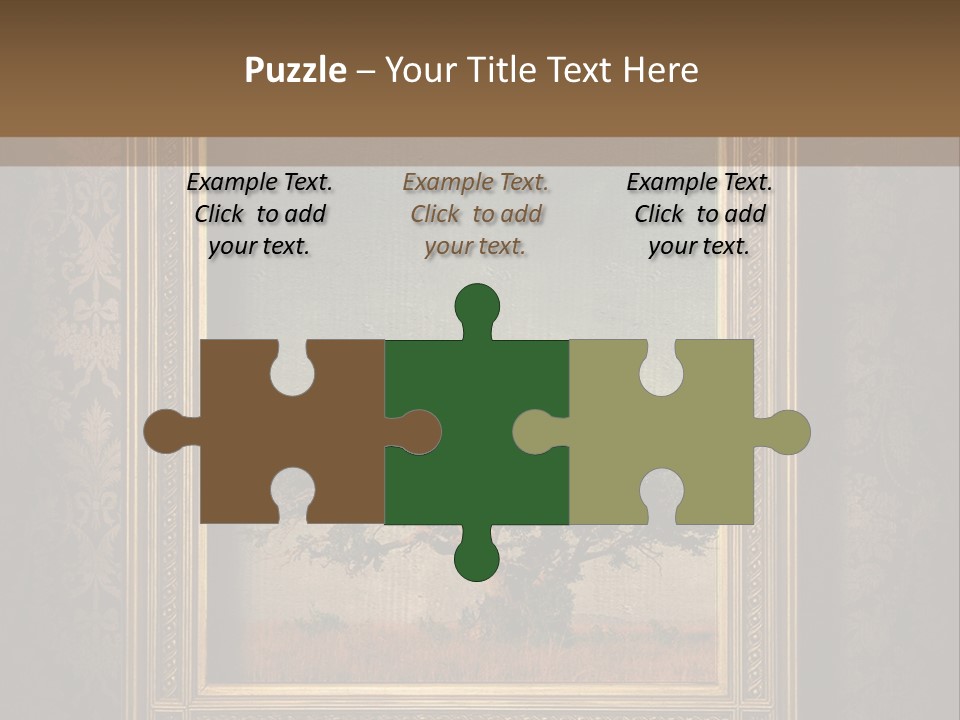Old Frames PowerPoint Template