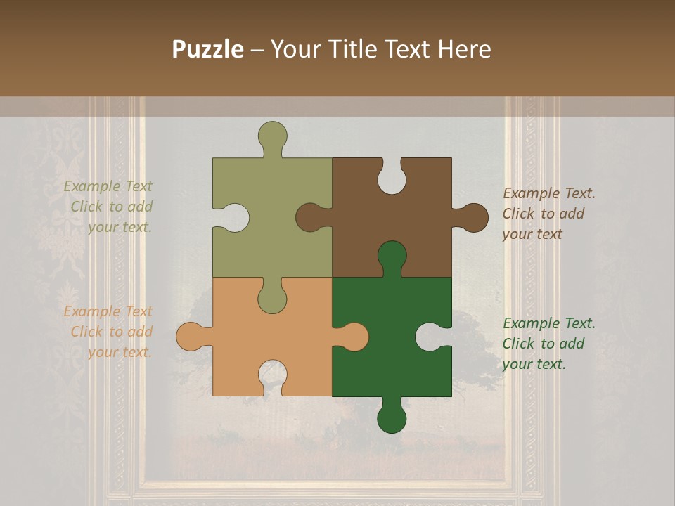 Old Frames PowerPoint Template
