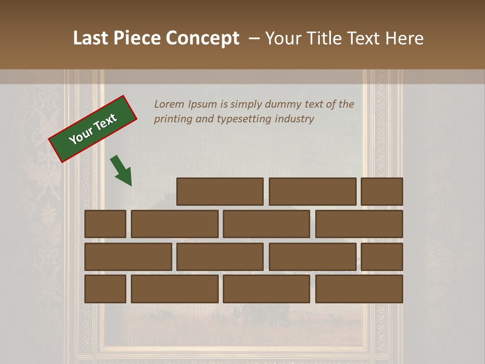 Old Frames PowerPoint Template
