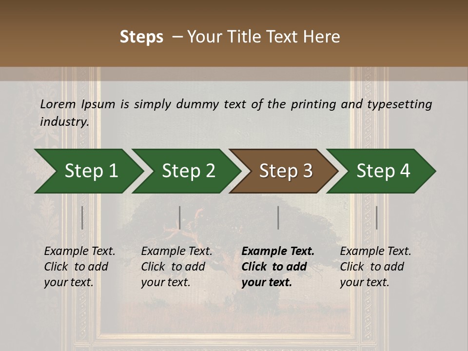 Old Frames PowerPoint Template