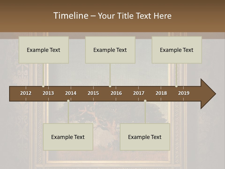 Old Frames PowerPoint Template
