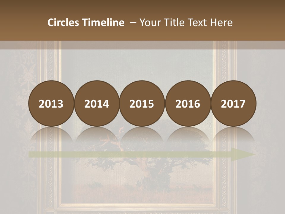 Old Frames PowerPoint Template