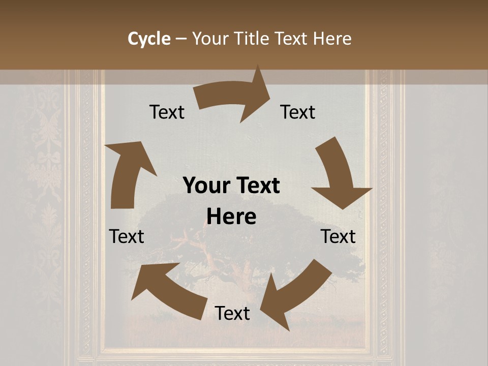 Old Frames PowerPoint Template
