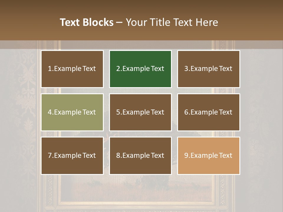 Old Frames PowerPoint Template