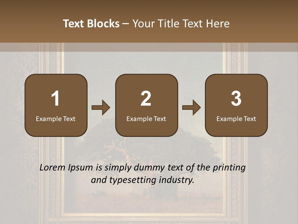 Old Frames PowerPoint Template
