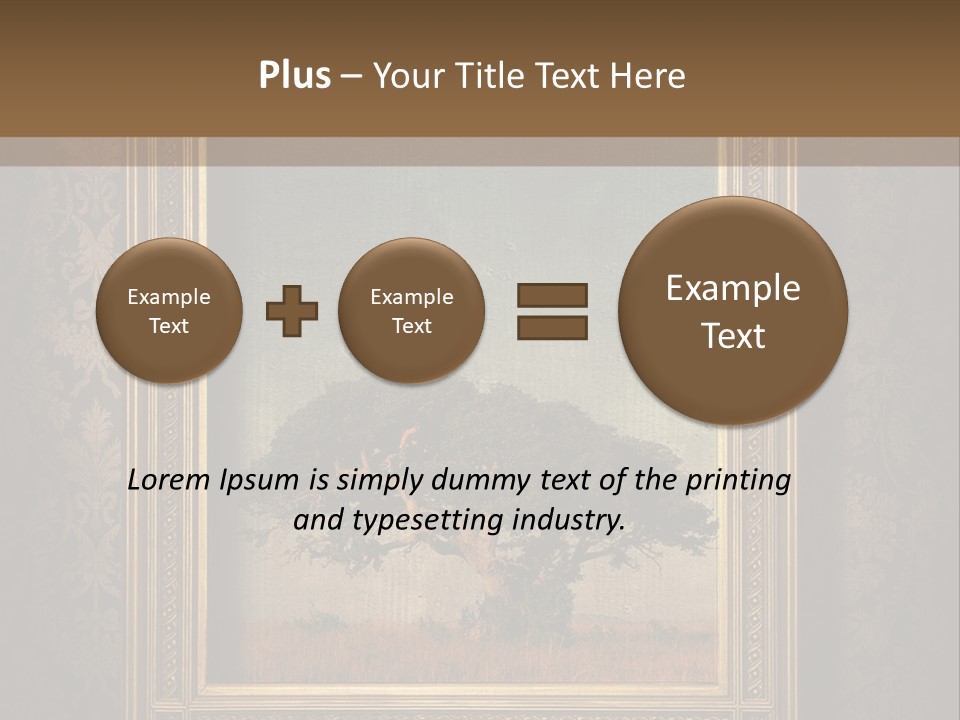 Old Frames PowerPoint Template