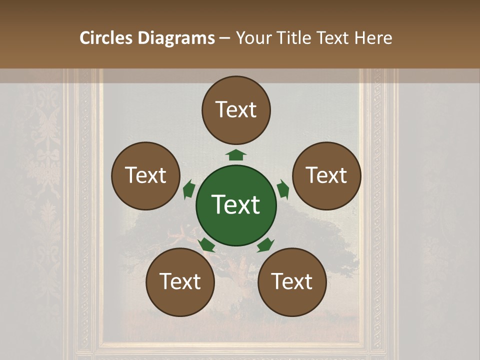 Old Frames PowerPoint Template