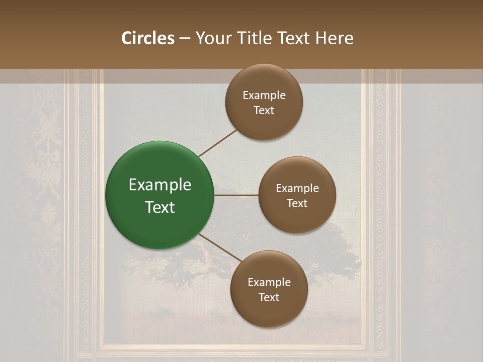 Old Frames PowerPoint Template