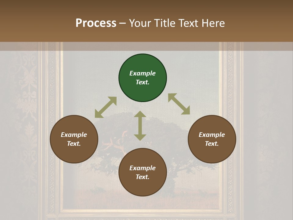 Old Frames PowerPoint Template