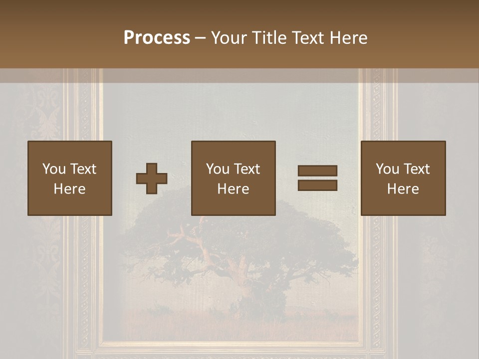 Old Frames PowerPoint Template