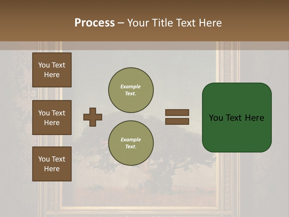 Old Frames PowerPoint Template