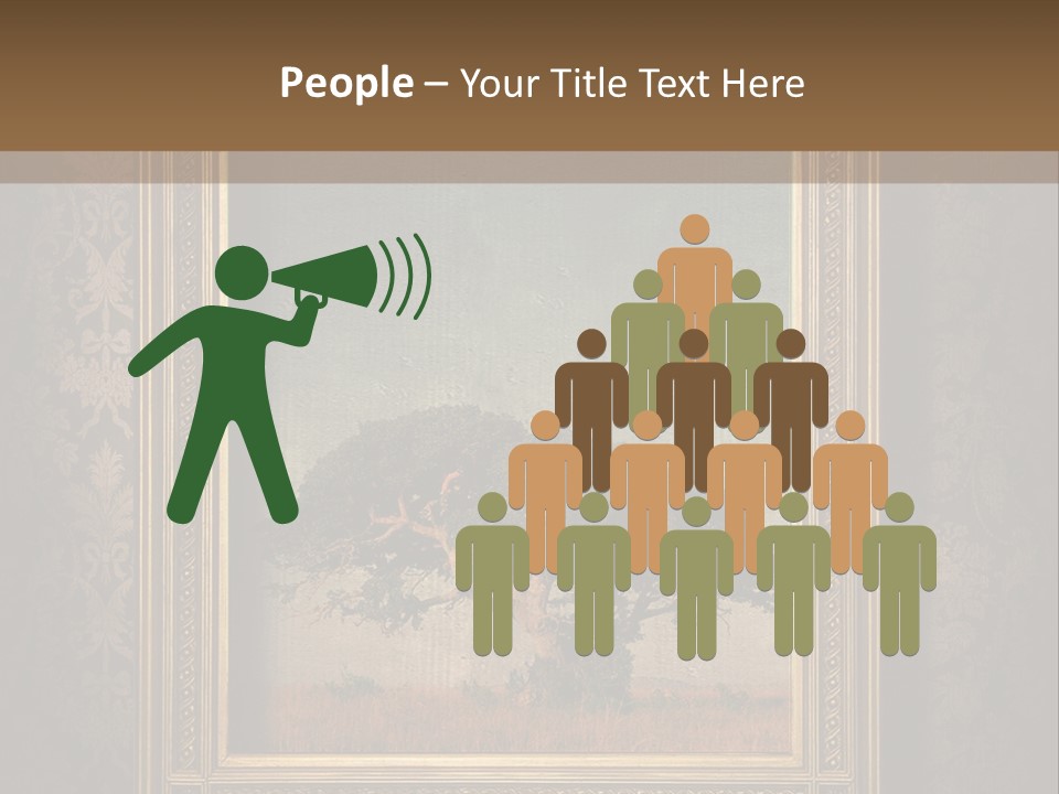 Old Frames PowerPoint Template