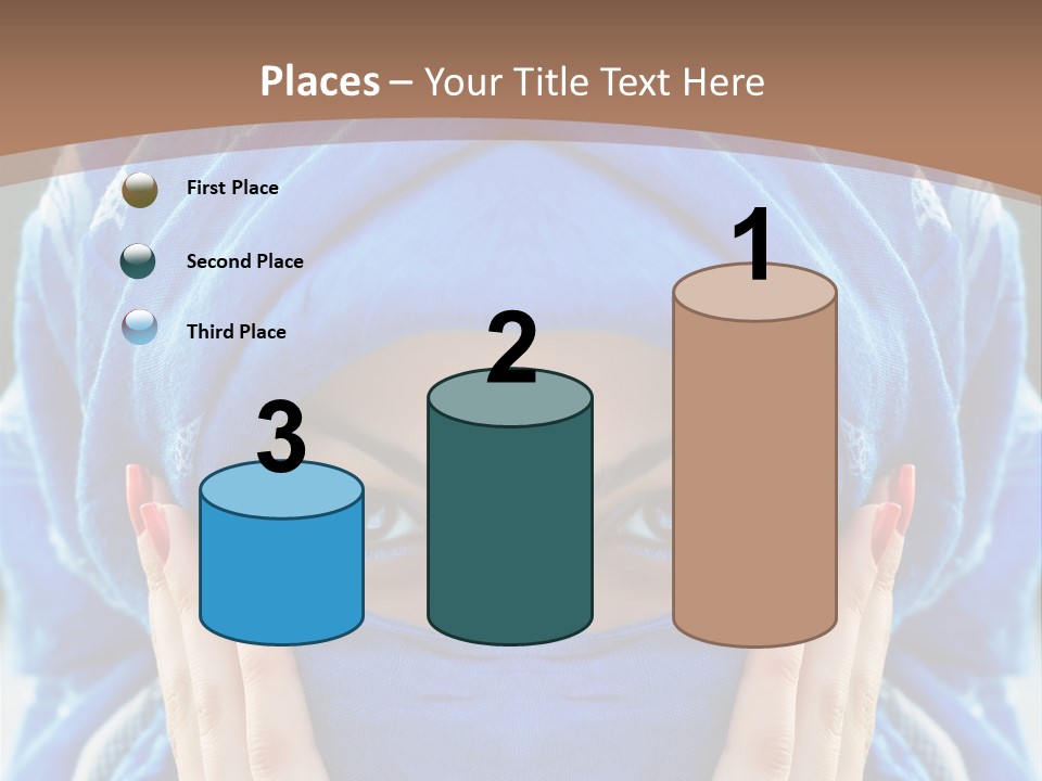 Hijab Girls PowerPoint Template