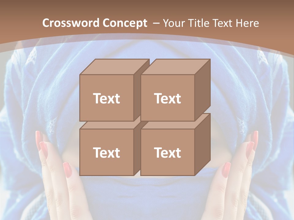 Hijab Girls PowerPoint Template