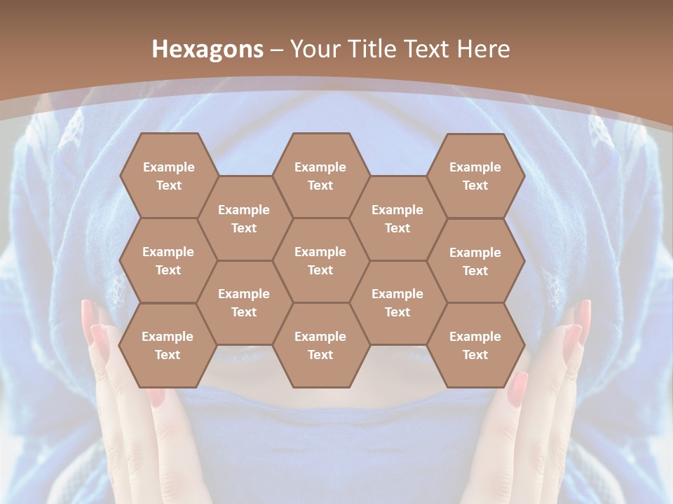 Hijab Girls PowerPoint Template