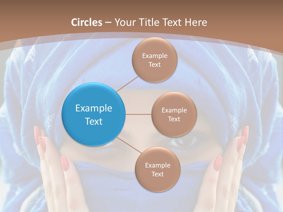 Hijab Girls PowerPoint Template