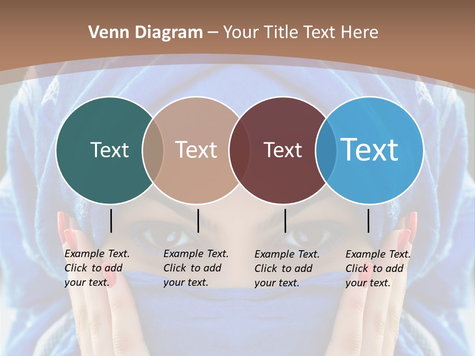 Hijab Girls PowerPoint Template