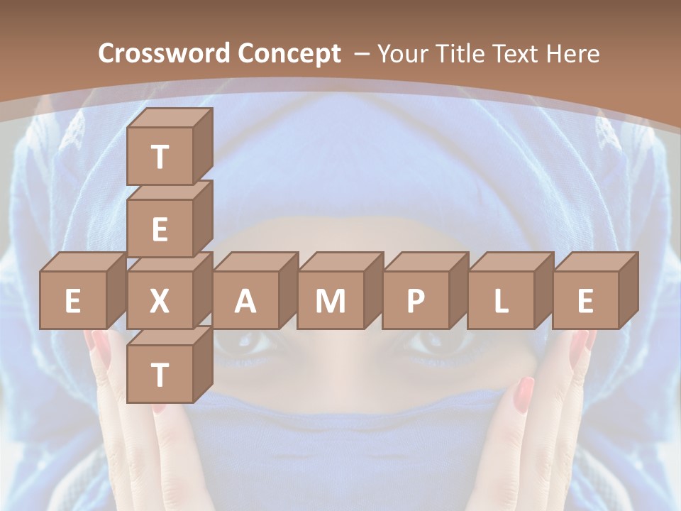 Hijab Girls PowerPoint Template