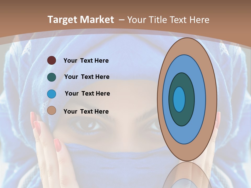 Hijab Girls PowerPoint Template