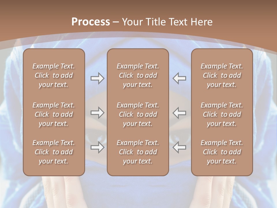 Hijab Girls PowerPoint Template