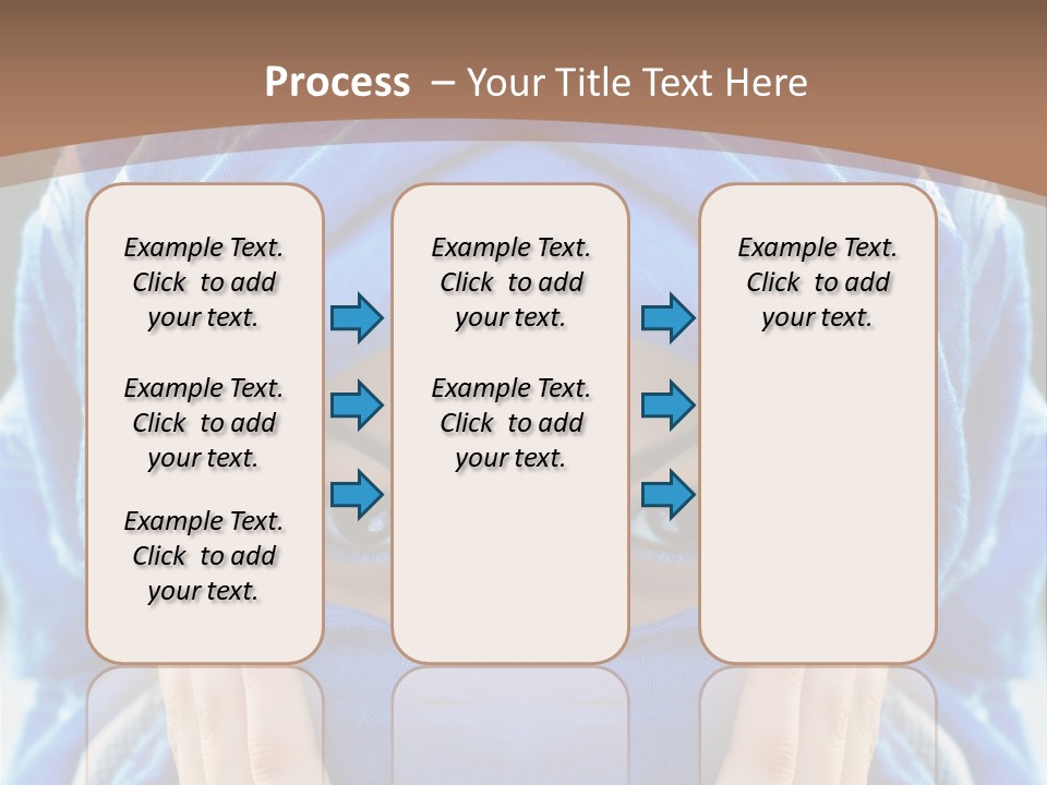 Hijab Girls PowerPoint Template