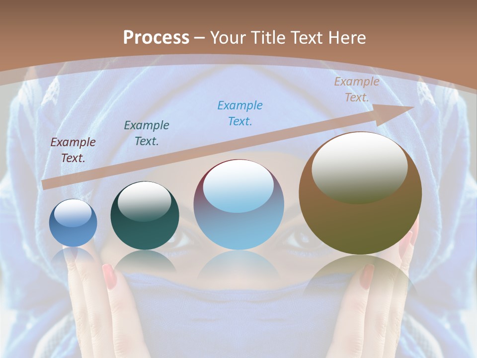 Hijab Girls PowerPoint Template