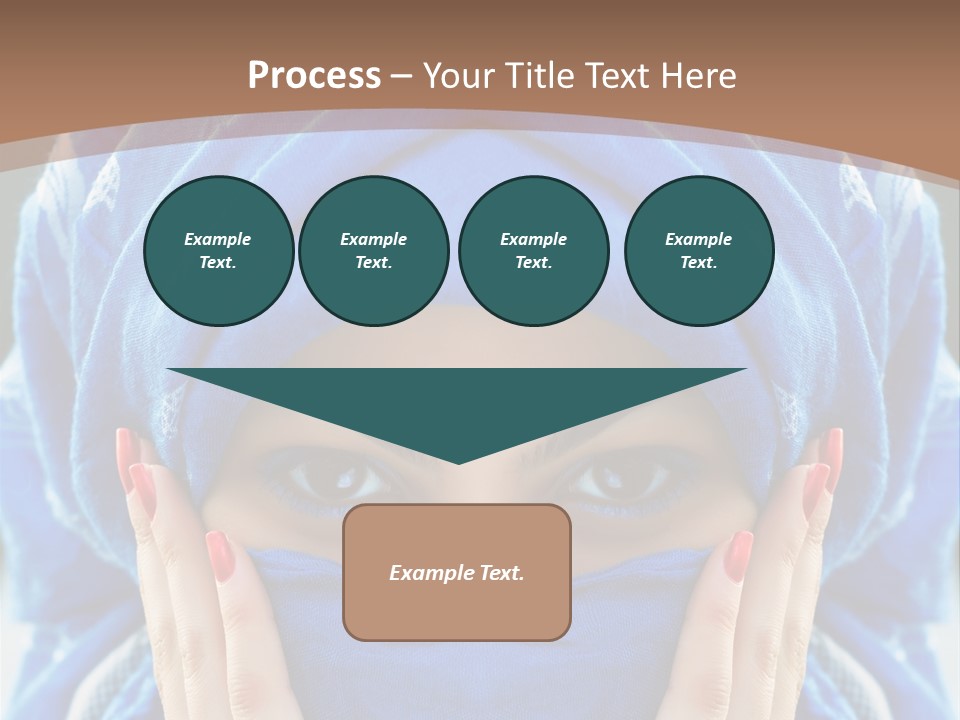 Hijab Girls PowerPoint Template