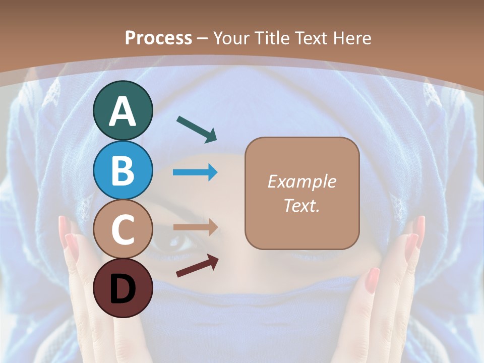 Hijab Girls PowerPoint Template