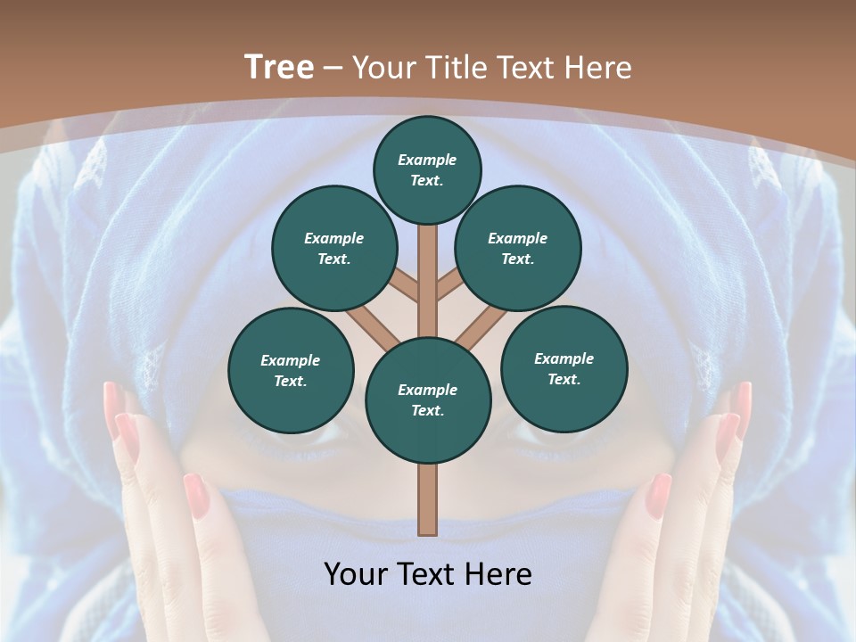 Hijab Girls PowerPoint Template