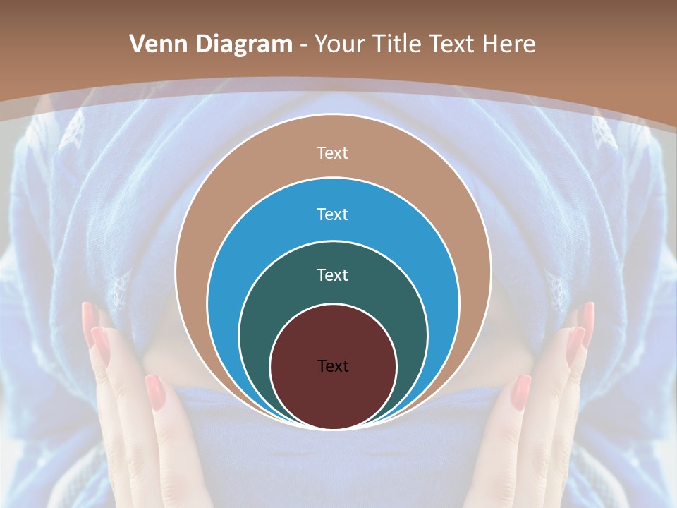 Hijab Girls PowerPoint Template