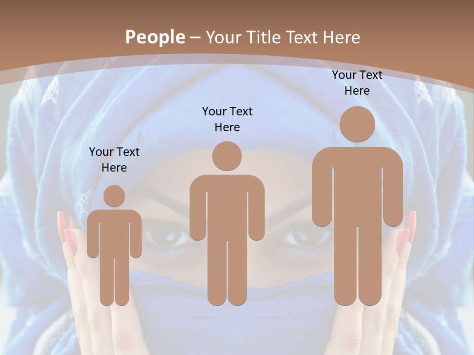 Hijab Girls PowerPoint Template