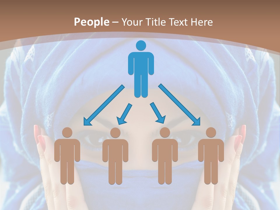 Hijab Girls PowerPoint Template