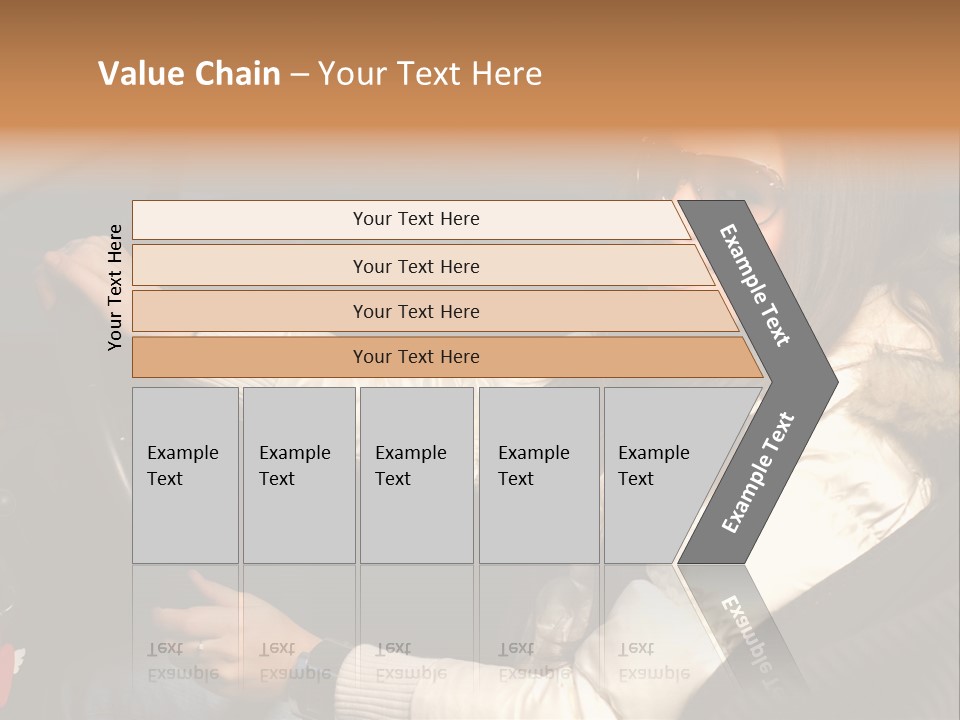 Woman Driving Car PowerPoint Template