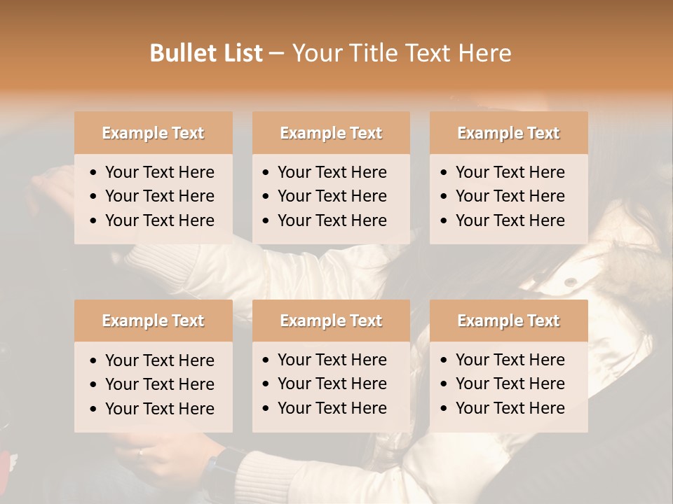 Woman Driving Car PowerPoint Template