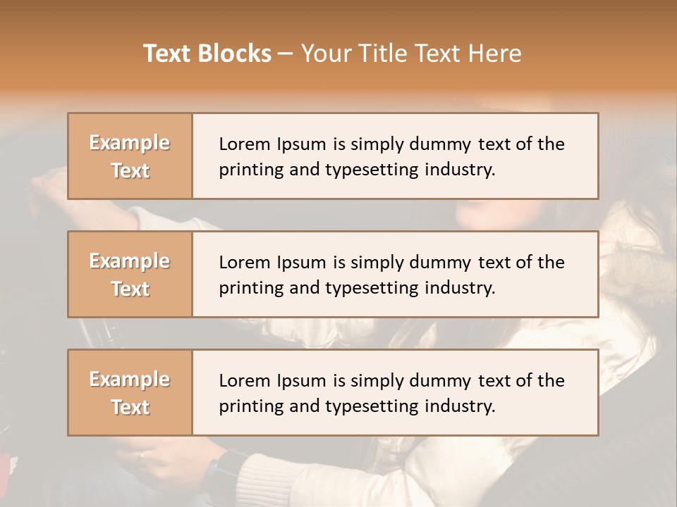 Woman Driving Car PowerPoint Template