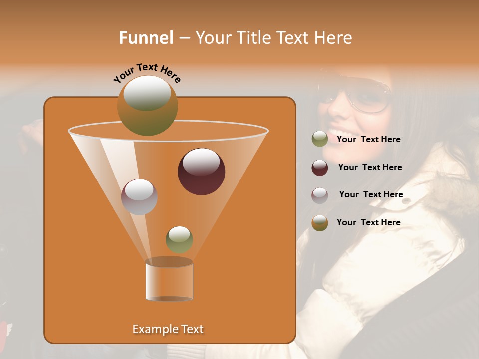 Woman Driving Car PowerPoint Template