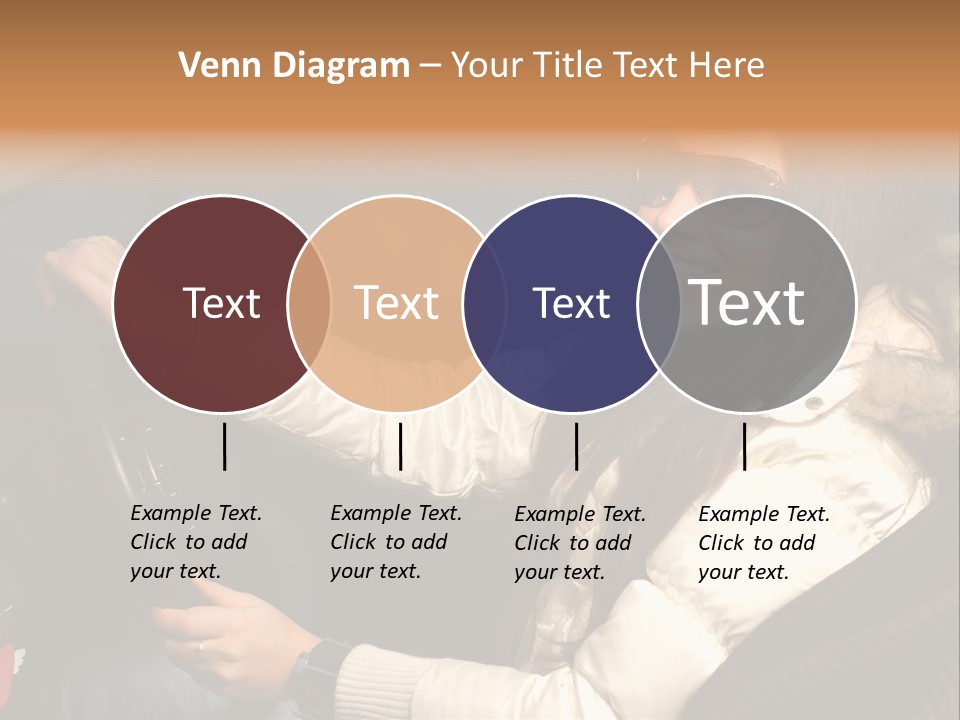 Woman Driving Car PowerPoint Template