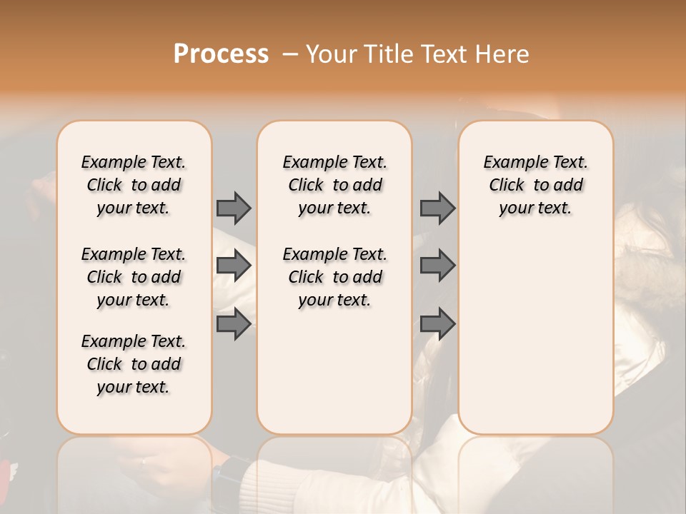 Woman Driving Car PowerPoint Template