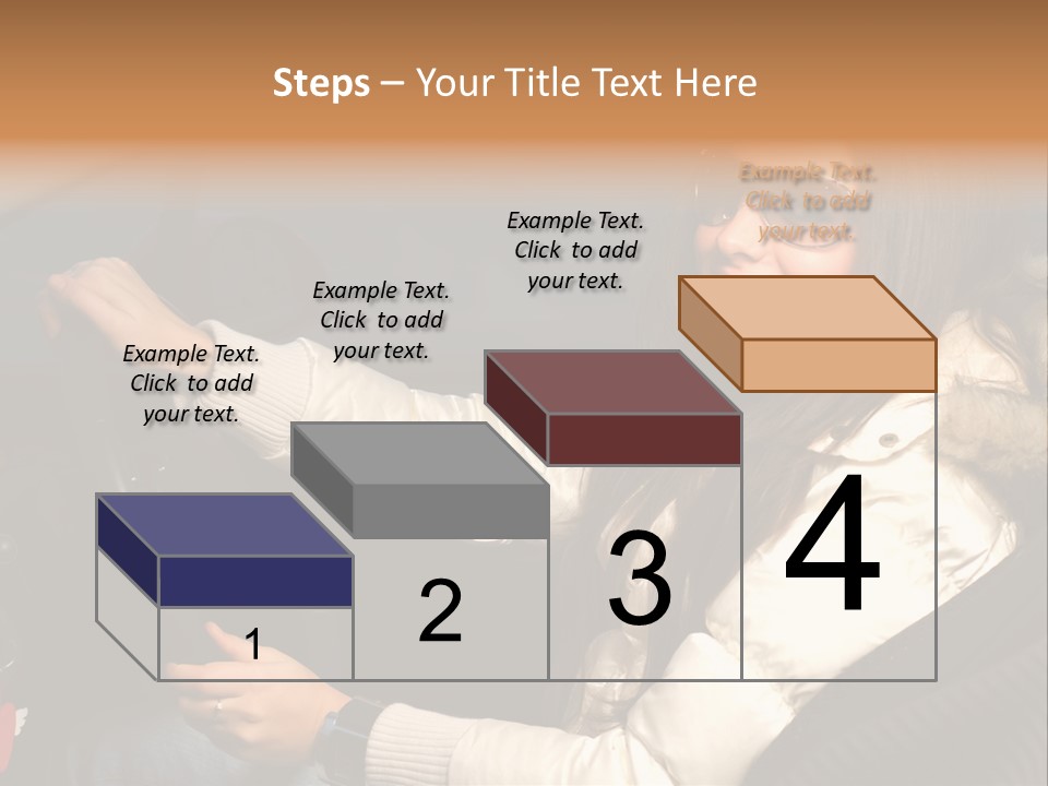 Woman Driving Car PowerPoint Template